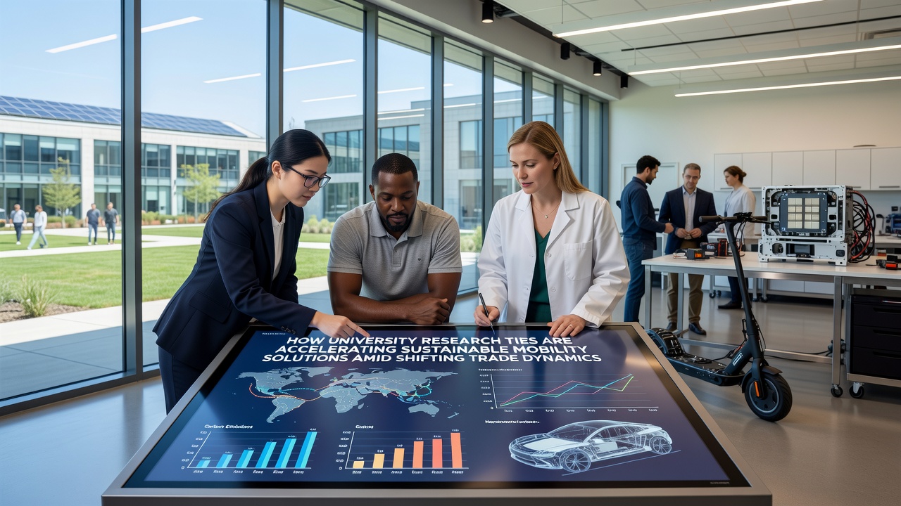 How University Research Ties Are Accelerating Sustainable Mobility Solutions Amid Shifting Trade Dynamics